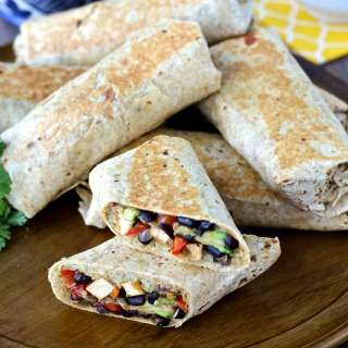 Quinoa & Tofu Burritos