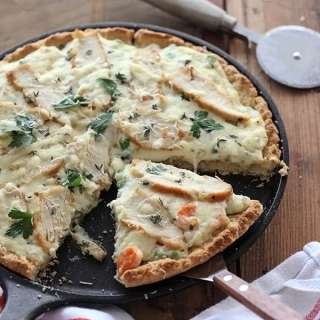 Chicken Pot Pie Pizza