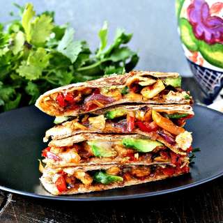 The Ultimate Rotisserie Chicken Quesadillas