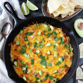 Easy Skillet Queso Dip