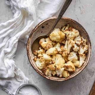 Roasted Air Fryer Cauliflower