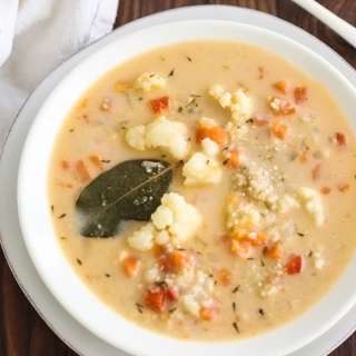 Gluten-Free Quinoa and Cauliflower Chowder
