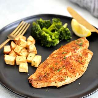 Air Fryer Tilapia (Fresh or Frozen)