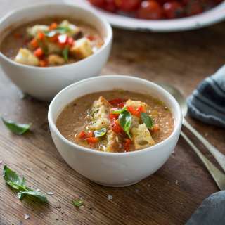 Gazpacho or salmorejo gazpacho recipe