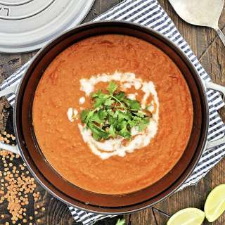 Red Lentil Coconut Soup