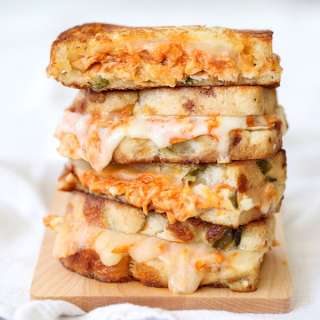 Buffalo Chicken Grilled Cheese and How to Get an Epic Grilled Cheese Photo