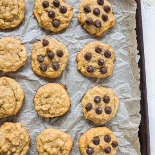 5-Ingredient Paleo Banana Bread Cookies