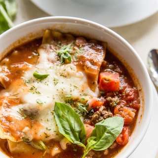 Instant Pot Lasagna Soup