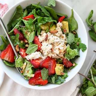 Strawberry and Avocado with Tuna Salad Recipe