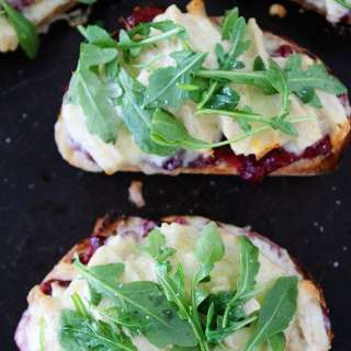 Leftover Turkey Cranberry Melts