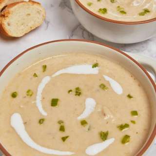 Cauliflower Leek Soup