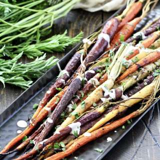 Miso Roasted Carrots
