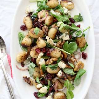 Garlic and Herb Gnocchi Salad