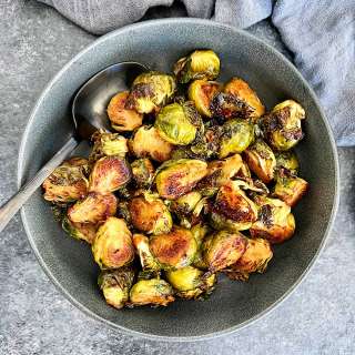 Miso Roasted Brussels Sprouts