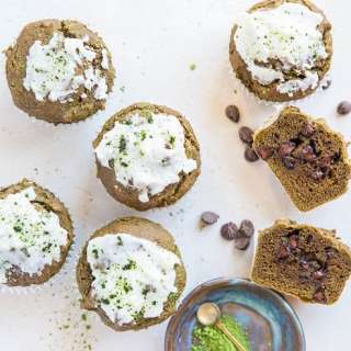 Grain-Free Matcha Muffins