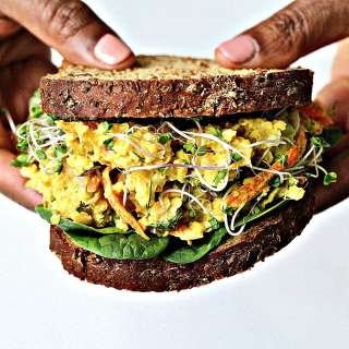 Chickpea "Egg" Salad (Vegan)