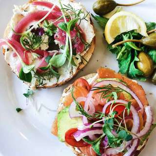 Bagel and Lox DIY Brunch Bar