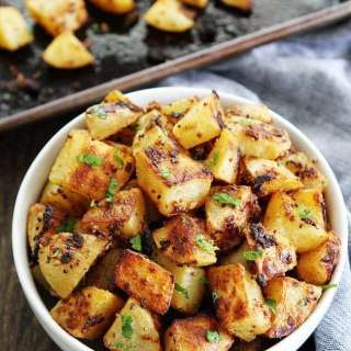 Mustard-Crusted Potatoes