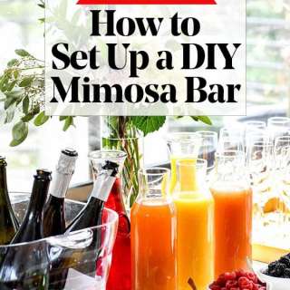 How to Set Up a DIY Mimosa Bar