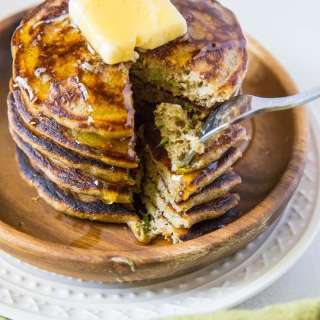 Coconut Flour Zucchini Pancakes