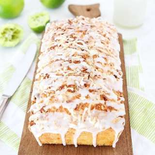 Coconut Lime Loaf Cake