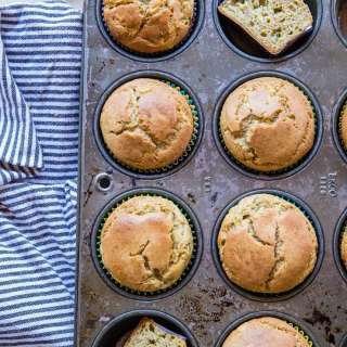 Coconut Flour Zucchini Muffins