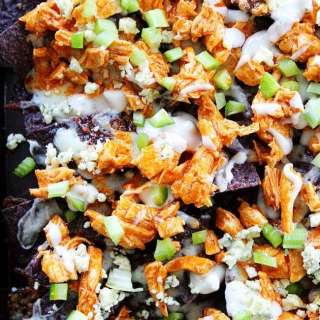 Buffalo Chicken Nachos