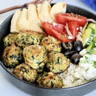 Greek Chicken Meatballs