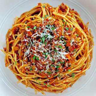Healthy Turkey Bolognese Sauce