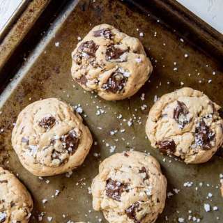 Gluten-Free Peanut Butter Chocolate Chip Cookies