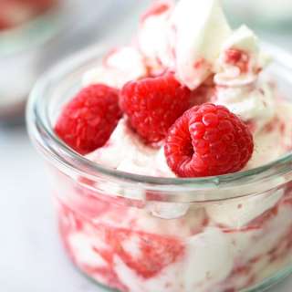 Raspberry Fool (Raspberries and Cream)