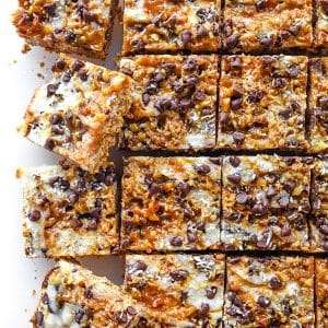 Lighter Caramel 7 Layer Bars