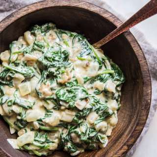 Dairy-Free Creamed Spinach