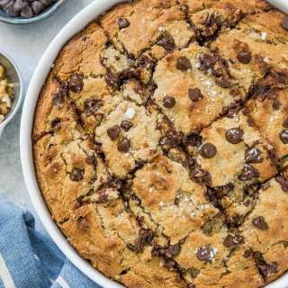 Chocolate Chip Walnut Grain-Free Banana Cake