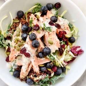Superfood Salad with Poppy Seed Dressing