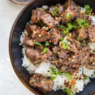 Pressure Cooker Korean Beef Bulgogi