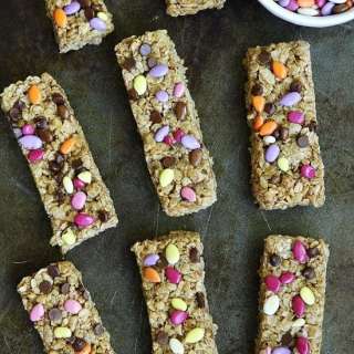 No-Bake Sunflower Butter Granola Bars