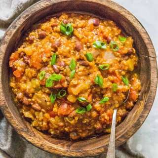 Crock Pot Vegan Pumpkin Chili