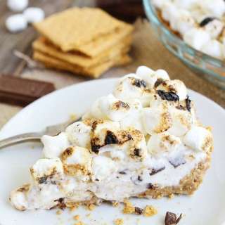 S'mores Ice Cream Pie