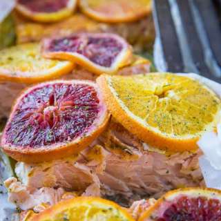 Citrus Ginger Turmeric Parchment Paper Salmon