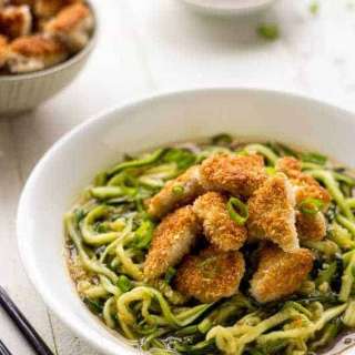 Honey Garlic Chicken with Coconut Crust (Gluten free, High Protein, Low Carb + Super Simple)