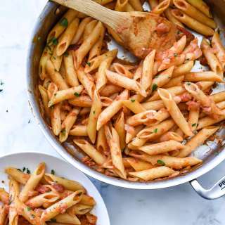 Lighter Penne alla Vodka