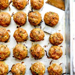 Thai Baked Turkey Meatballs