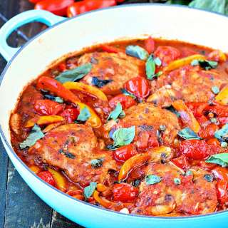 Quick and Easy Chicken Cacciatore