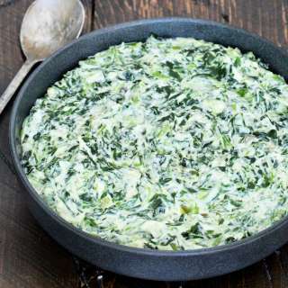 Easy Creamed Spinach (From Frozen)