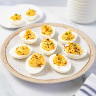 Spicy Deviled Eggs