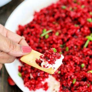 Cranberry Jalapeño Cream Cheese Dip