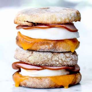 Healthy Homemade Egg McMuffin