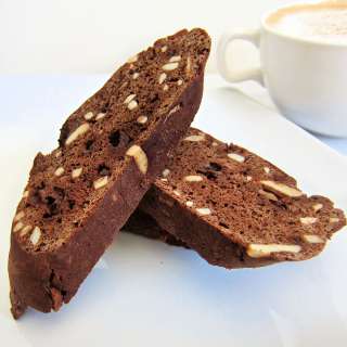 Dark Chocolate Almond Biscotti