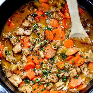 Cider Vinegar Chicken Stew